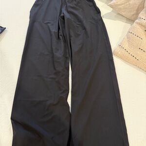 Black Wide-Leg Pants